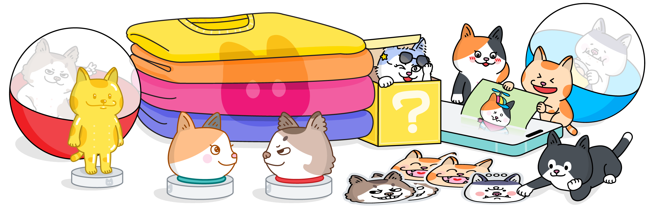 Nyanmoji collectibles